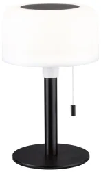 Paulmann 94607 Bartja Solar-Tischlampe 1.6 W Warmweiß Schwarz
