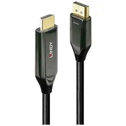 LINDY DisplayPort / HDMI Adapterkabel DisplayPort Stecker, HDMI-A Stecker 1.00 m Schwarz 40930 DisplayPort-Kabel