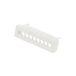 Hammond Electronics 1597D3MTC6 Klemmenabdeckung ABS-PC Grau (L x B x H) 53 x 20 x 14 mm 1 St.