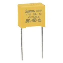 Suntan TS08V0A9474KBB0E0R 1 St. Folienkondensator 0.47 µF 310 V 10 % 15 mm (L x B) 16 mm x 18 mm Piece