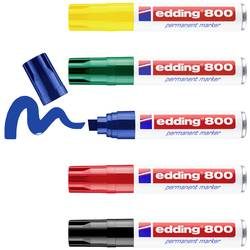 EDDING Permanent Marker 800 4-12mm 800-99 5 Farben ass.