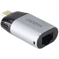 DICOTA USB-C to Ethernet Adapter D32048 with PD (100W)