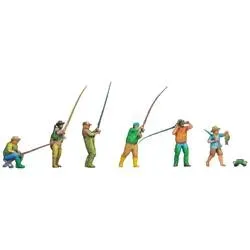 NOCH N Angler Bemalt, Stehend, Sitzend