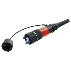 Neutrik 1027417 Glasfaser LWL Anschlusskabel 150 m Schwarz [1x EBC - 1x EBC] Multimode