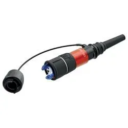 Neutrik 1028487 Glasfaser LWL Anschlusskabel 200 m Schwarz [1x EBC - 1x EBC] Multimode