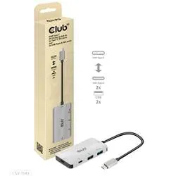 club3D USB 3.2 Gen 1 (USB 3.0) Adapter [1x USB-C® Stecker - 2x USB-C®, USB 3.2 Gen 2 (USB 3.1)] Adapter USB 3.1 Typ C 0