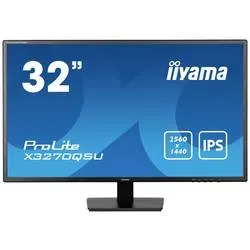 Iiyama ProLite X3270QSU-B1 LED-Monitor EEK E (A - G) 80 cm (31.5 Zoll) 2560 x 1440 Pixel 16:9 3 ms HDMI®, DisplayPort,