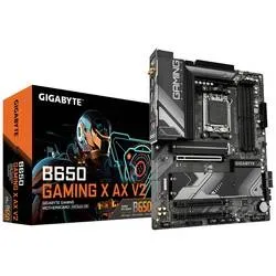 Gigabyte GA-B650 Gaming X AX V2 Mainboard Sockel (PC) AMD® AM5 Formfaktor (Details) ATX Mainboard-Chipsatz AMD® B650