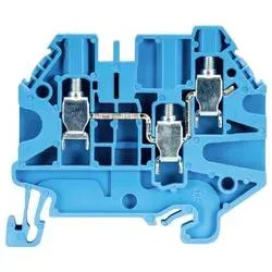 Wieland Electric 58.504.5055.6 Durchgangsklemme Schrauben Blau 100 St.