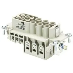 Wieland Electric 72.205.1253.0 Buchseneinsatz Gesamtpolzahl 6 10 St.
