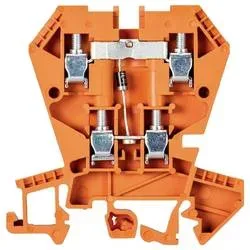 Wieland Electric 57.404.8155.9 Installationsetagenklemme Schrauben Orange 100 St.