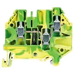 Wieland Electric 58.504.9355.0 Schutzleiterklemme Schrauben Grün-Gelb 100 St.