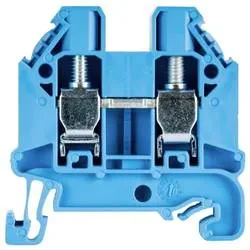 Wieland Electric 58.506.0055.6 Durchgangsklemme Schrauben Blau 100 St.