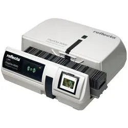 Reflecta DigitDia 8000 Diascanner Staub- und Kratzerentfernung: Hardware Durchlichteinheit, Integriertes Display,