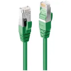 LINDY 47684 RJ45 Patchkabel CAT 6a S/FTP 15.00 m Grün 1 St.