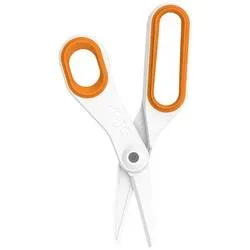 Slice 10545 Universalschere Linkshänder, Rechtshänder 198 mm Orange, Weiß