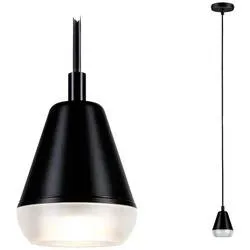Paulmann Luia 76990 Pendelleuchte GU10 Satin, Schwarz