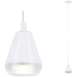 Paulmann Luia 76991 Pendelleuchte GU10 10 W Satin, Weiß