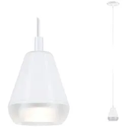 Paulmann Luia 76991 Pendelleuchte GU10 10 W Satin, Weiß