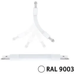 Paulmann 95650 Hochvolt-Schienensystem-Komponente Flexverbinder Signal-Weiß