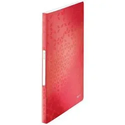 LEITZ Sichtbuch WOW PP A4 4632-00-26 rot 40 H&uuml;llen