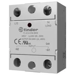 Finder Halbleiterrelais 77A190248650 25 A Schaltspannung (max.): 660 V/AC Nullspannungsschaltend 1 St.