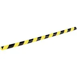Durable 1109130 Schutzprofil Schwarz, Gelb (L x B x H) 1000 x 40 x 32 mm