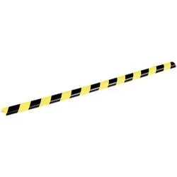 Durable 1115130 Rohrschutz Schwarz, Gelb (L x B x H) 1000 x 50 x 25 mm