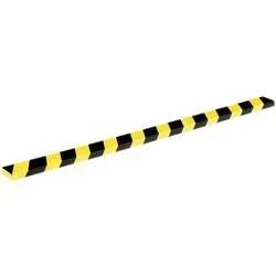 Durable 1108130 Schutzprofil Schwarz, Gelb (L x B x H) 1000 x 60 x 20 mm