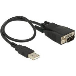 Delock USB 2.0 Adapter [1x USB 2.0 Stecker A - 1x RS232-Stecker] 62958 0.45 m