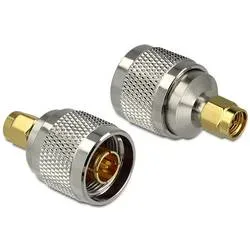 Delock 88831 88831 N-Adapter N-Stecker - SMA-Stecker 0 mm 1 St.