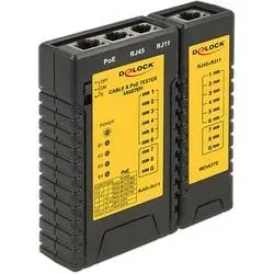 Delock 86107 Netzwerktester Passend für (Netzwerk-Spezifikationen (CAT)): Unbestückt