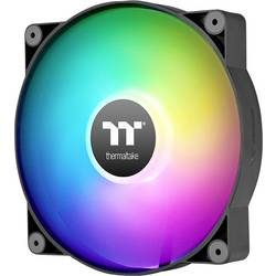 Thermaltake CT200 ARGB Sync PC Cooling Fan Single Pack PC-Gehäuse-Lüfter Schwarz (B x H x T) 200 x 200 x 30 mm inkl.