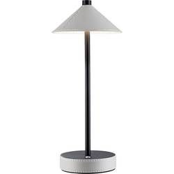 Paulmann Pellini 71176 Akku-Tischlampe LED 2 W Schwarz (matt), Beige