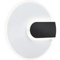 Paulmann 71169 LED-Wandleuchte LED fest eingebaut 9 W LED Weiß, Schwarz