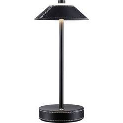 Paulmann Pellini 71173 Akku-Tischlampe LED 2 W Schwarz, Schwarz (matt)