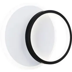 Paulmann 71166 LED-Wandleuchte LED fest eingebaut 7 W LED Weiß, Schwarz