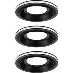 Paulmann 92252 Sormus LED-Einbauleuchte LED 4.8 W Schwarz