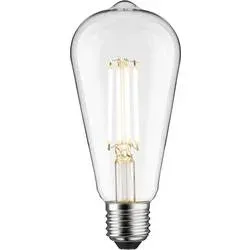 Paulmann 29249 LED EEK B (A - G) E27 Kolbenform 4.3 W Warmweiß (Ø x H) 64 mm x 143 mm 1 St.