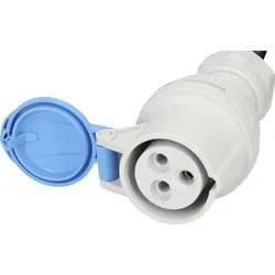 Max Hauri 172047 Strom Verlängerungskabel 16 A 3.00 m H07RN-F 3G 1,5 mm² UV-Beständig, Ozonbeständig, Ölbeständig,
