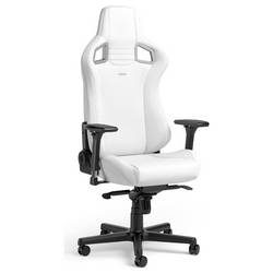 Noblechairs noblechairs EPIC Gaming-Stuhl - White Edition Gaming-Stuhl Weiß