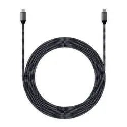 Satechi - (usb-c, Usb-c, 100w), USB-C Lade/Sync-Kabel, Space Grau 2 Meter