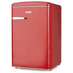 DOMO DO91703R Kühlschrank EEK: D (A - G) 120 l Standgerät Rot