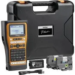 Brother P-Touch PT-E560BTVP Beschriftungsgerät Geeignet für Schriftband: TZe, HSe 3.5 mm, 6 mm, 9 mm, 12 mm, 18 mm, 24
