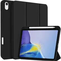 4Smarts Folio Case Basic Tablet-Cover Apple iPad Air 11 (M2, 2024) 27,9 cm (11) Book Cover Schwarz