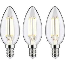 Paulmann 29199 LED EEK A (A - G) E14 Kerzenform 2.5 W Warmweiß (Ø x H) 35 mm x 98 mm 3 St.