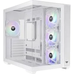 Thermaltake View 380 TG ARGB Snow White Midi-Tower PC-Gehäuse Schnee-Weiß