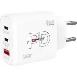 SKROSS Power Charger 65W GaN EU SKCH00116 2x USB C 1x USB A