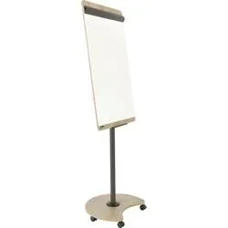 Rocada Flipchart NAT0616 (B x H) 670 mm x 2000 mm Holz, Eiche, Weiß (RAL 9003) abwischbar, beschriftbar, magnethaftend,
