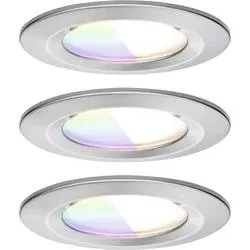 Paulmann 92450 LED-Deckenleuchte, LED-Einbauleuchte 6 W Eisen (gebürstet)